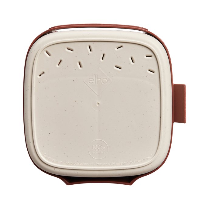 cosy bird feeder 18cm tuscan red